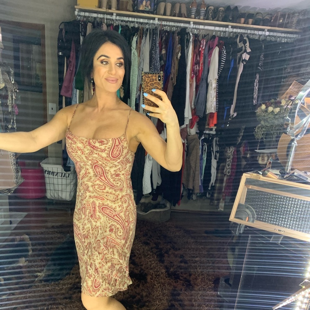 SOLD ❣️💯 silk dress